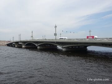 Благовещенский мост в Санкт-Петербурге: развод, описание, фото, история