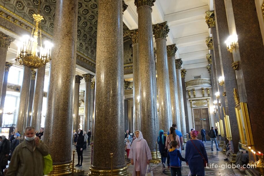 Казанский Собор В Санкт Петербурге Внутри Фото