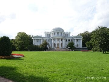 Елагин дворец, Санкт-Петербург (Елагиноостровский дворец) - музей с залами, кабинетом и выставками