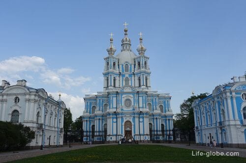 Смотровая площадка в звоннице Смольного собора, Санкт-Петербург