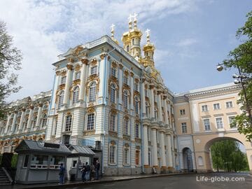 Tsarskoe Selo, town Pushkin  of Saint Petersburg - travel guide