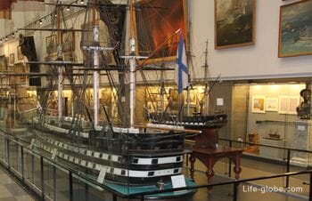Военно-морской музей, Санкт-Петербург: экспозиции, фото, сайт, билеты, адрес