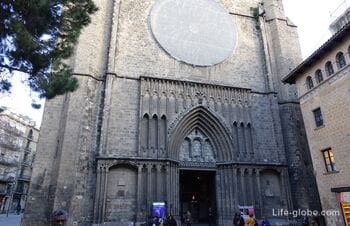 Церковь Санта-Мария-дель-Пи, Барселона (Святой Марии / Basilica de Santa Maria del Pi)