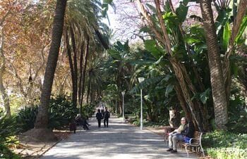 Parque Malaga - central to Malaga and one of the largest in Europe