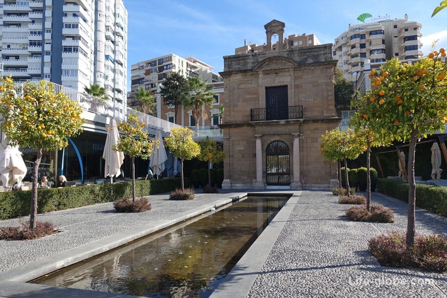The Chapel of the port of Malaga