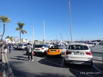 Puerto Banus, Marbella - the most fashionable and famous port of Spain