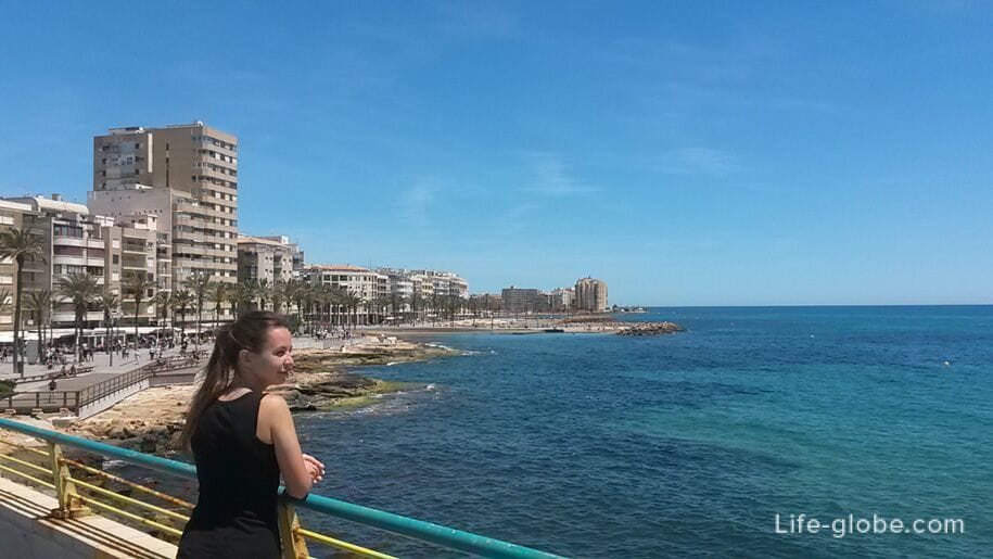 Views from the Torrevieja Pier