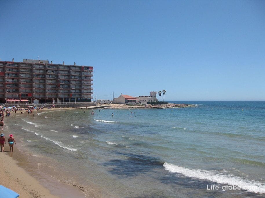 East of Los Locos Beach in Torrevieja