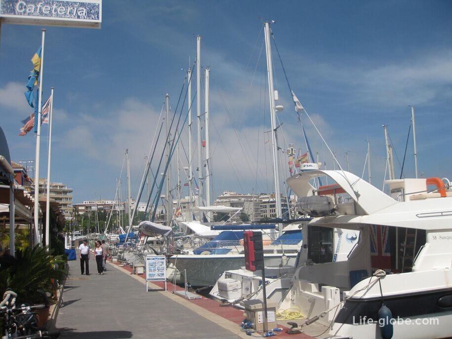 Yacht marina, Marina International complex, Torrevieja