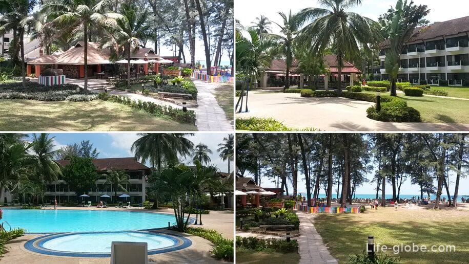 Hotels on Bang Tao Beach, Phuket