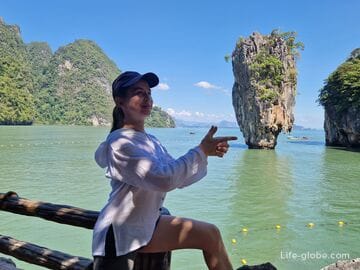 Экскурсия на остров Джеймса Бонда, Таиланд (James Bond Island)