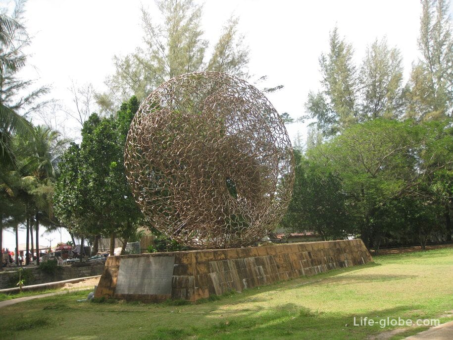 Monument to the victims of the 2004 Tsunami, Kamala, Phuket