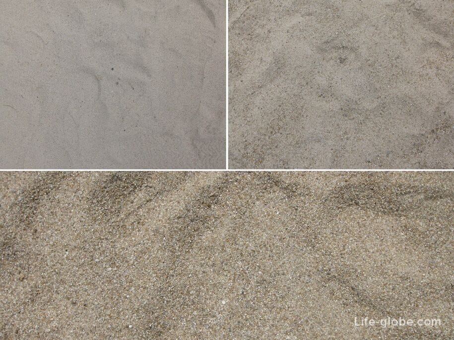 Sand on Kamala beach, Phuket
