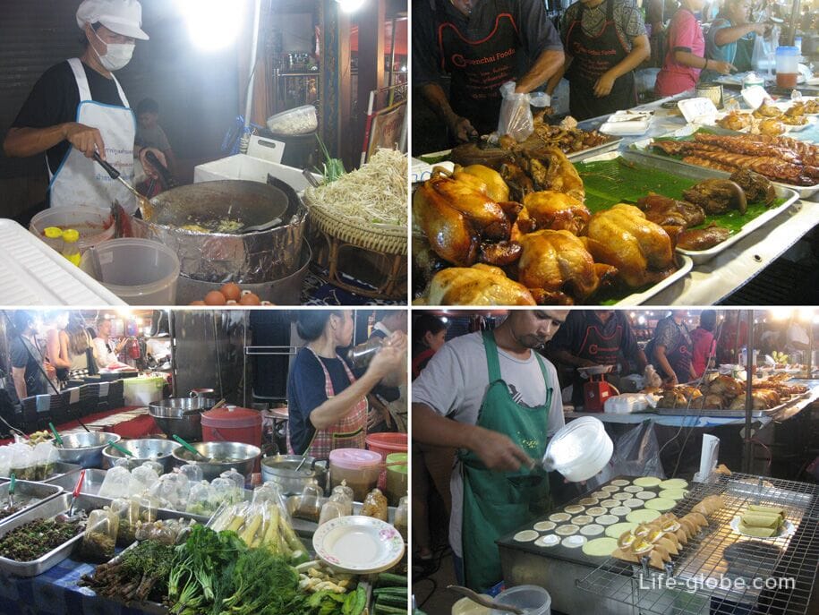 Ночной рынок на Кароне, Таиланд