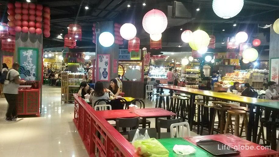 Food Bazaar at Jungceylon Shopping Center, Patong, Phuket
