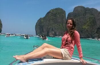 Excursion to the island of Phi Phi, Thailand