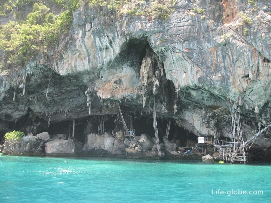 Пещера Викингов, острова Пхи-Пхи, Таиланд
