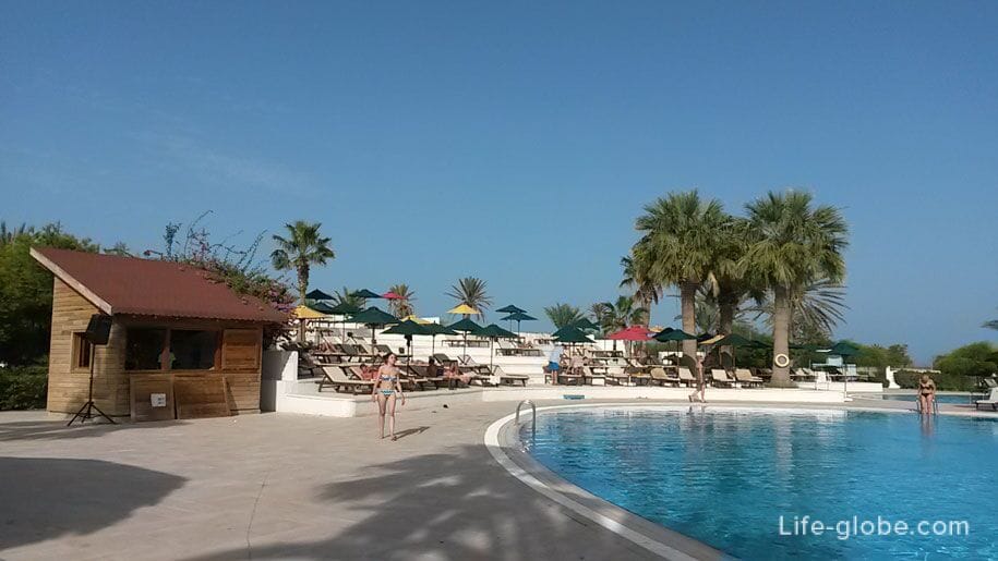 Территория отеля Джерба Плаза, Тунис