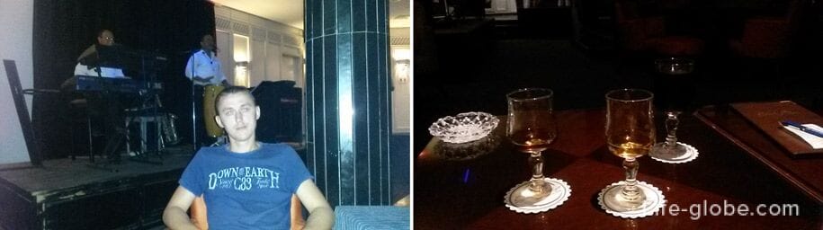 Лобби и алкоголь в отеле Джерба Плаза, Тунис