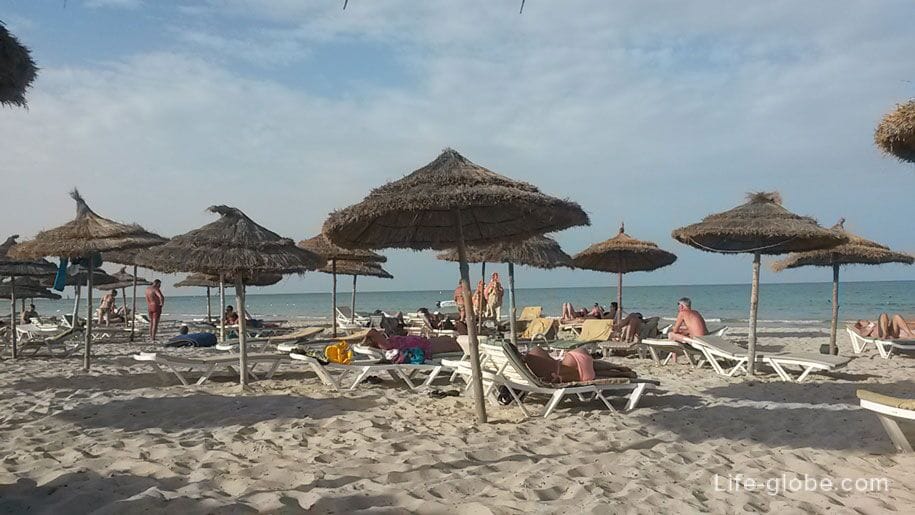 Пляж острова Джерба, Тунис