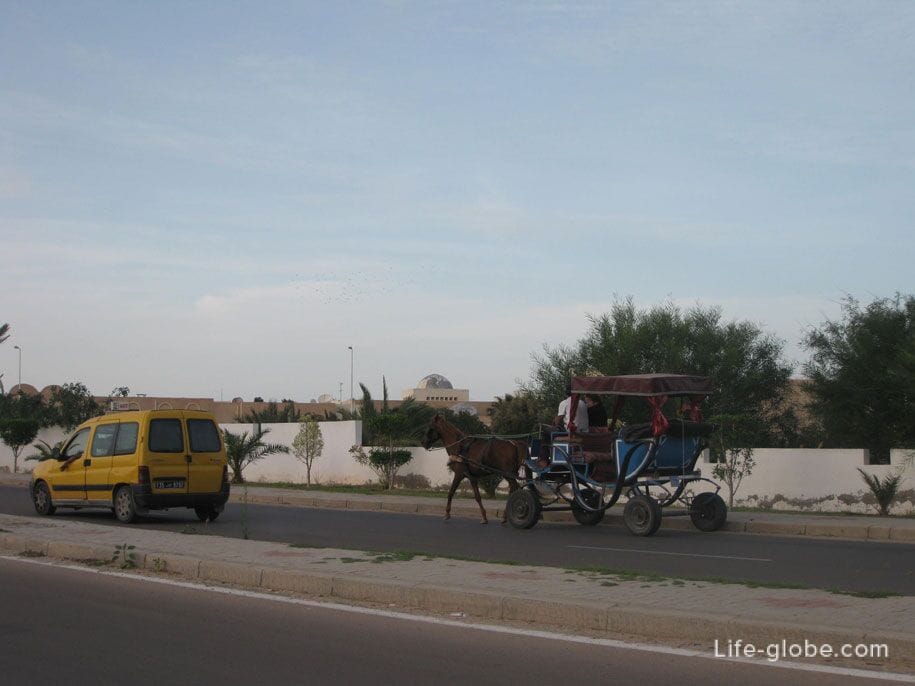 Транспорт на острове Джерба, Тунис