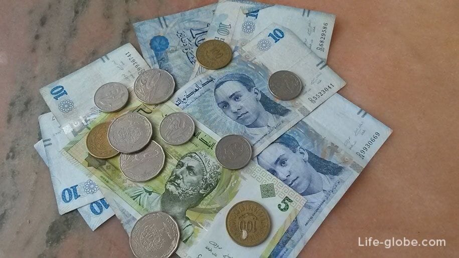 Тунисский Динар, валюта Туниса