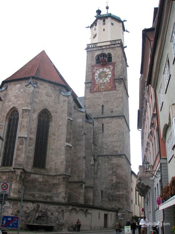church with a tower