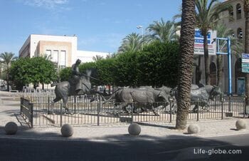 Corrida, or bullfight in Alicante