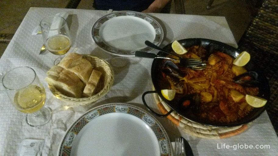 Dishes of Alicante-Paella