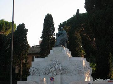 Monument to Giuseppe Mazzini in Rome