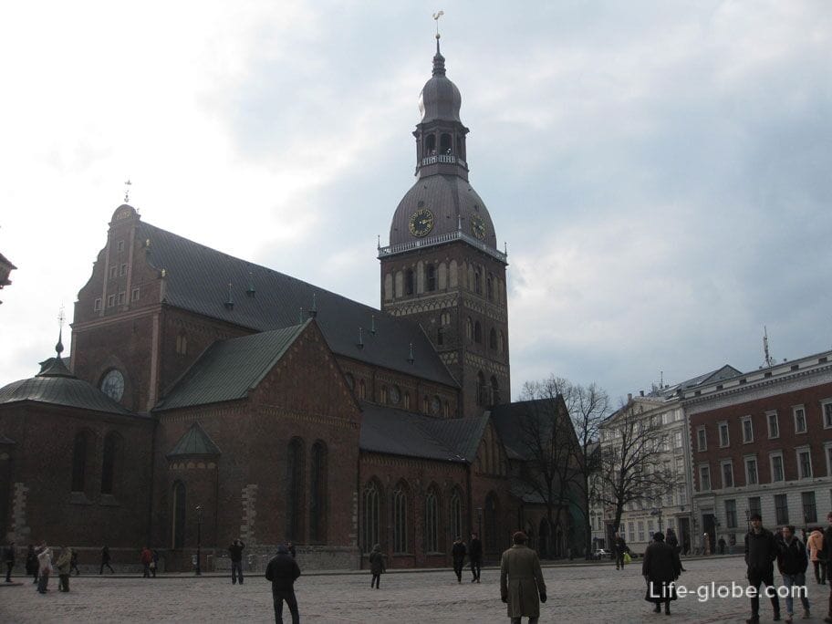 Dome Cathedral on Domskaya Square, Riga, Latvia