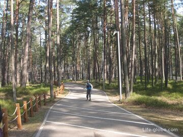 Dzintari Park in Jurmala is an ideal place for family holidays