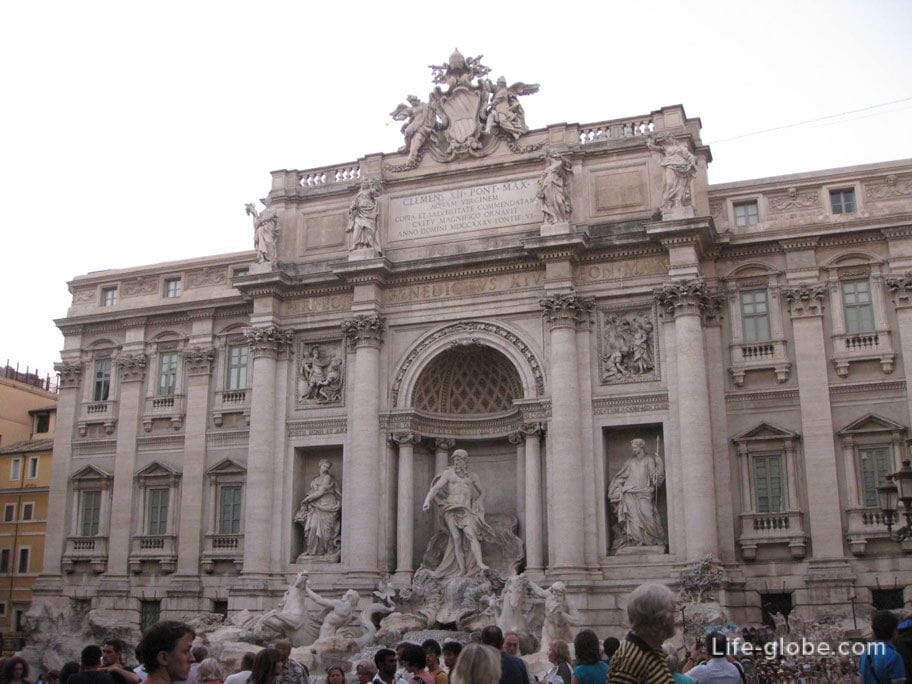 фонтан Треви в Риме