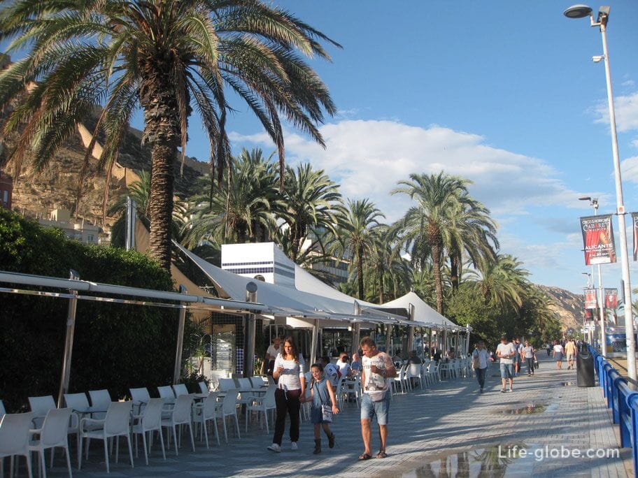 restaurants on the waterfront in Alicante