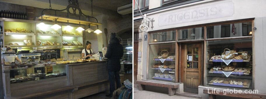 Rigensis restaurant and coffee shop in Riga