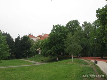 Летенские сады в Праге, Чехия (Letenske Sady)