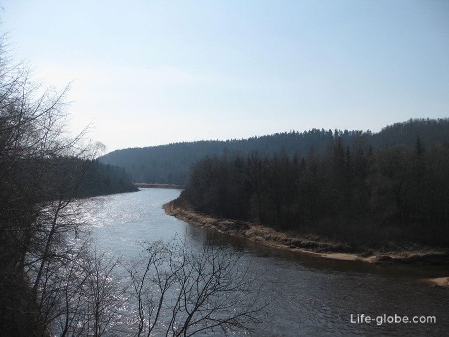 Gauja River, Sigulda, Latvia