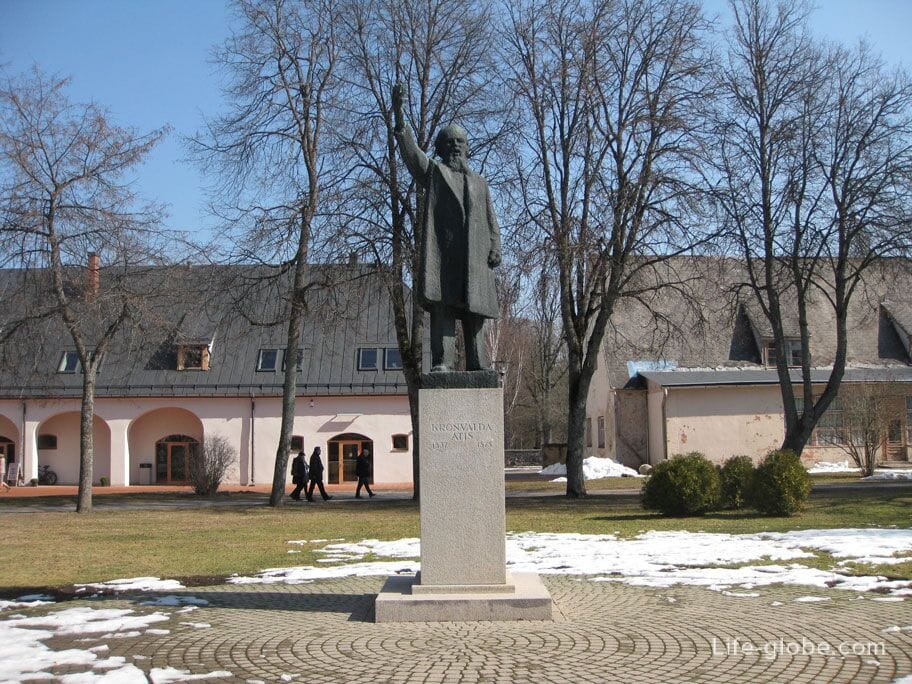 monument to Atis Kronwald, Sigulda, Latvia