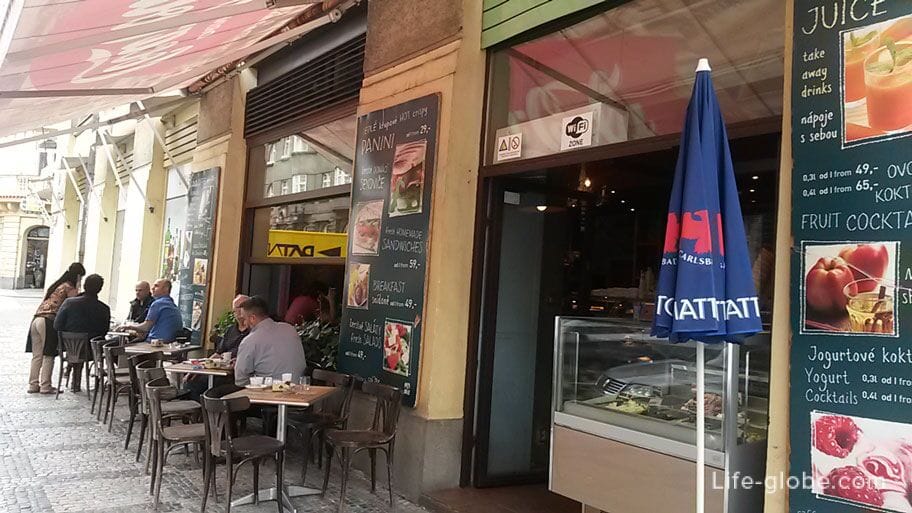 Milani Cafe in Prague