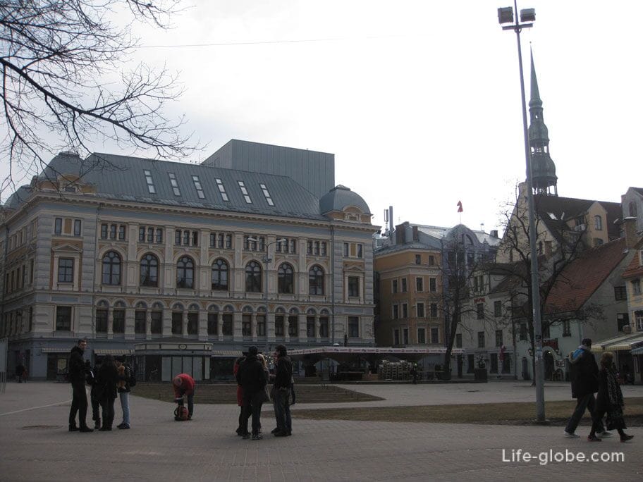 Livov Square in Riga