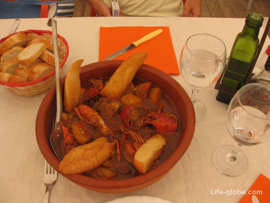 Dishes of Alicante-Caldera