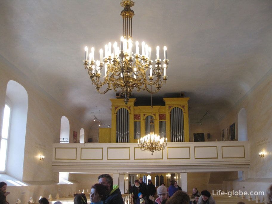 organ in the Sigulda Lutheran Church