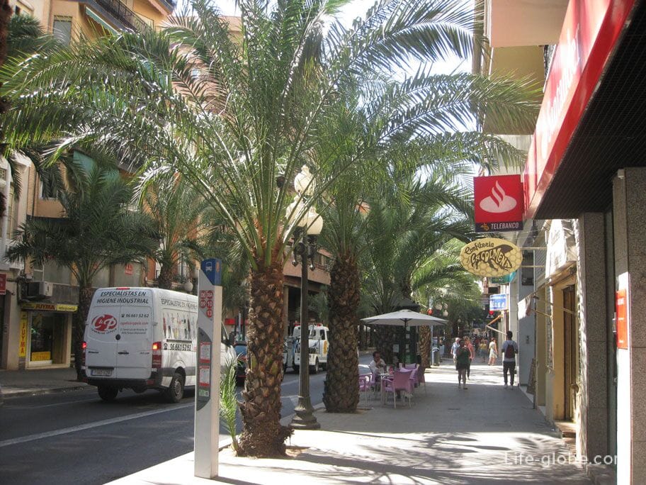 Streets of Alicante, Spain