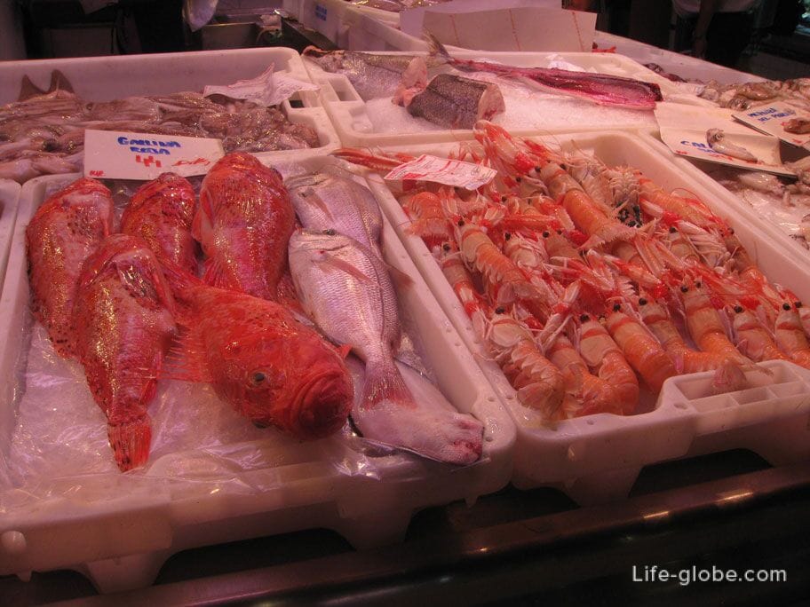 Mercado Central seafood