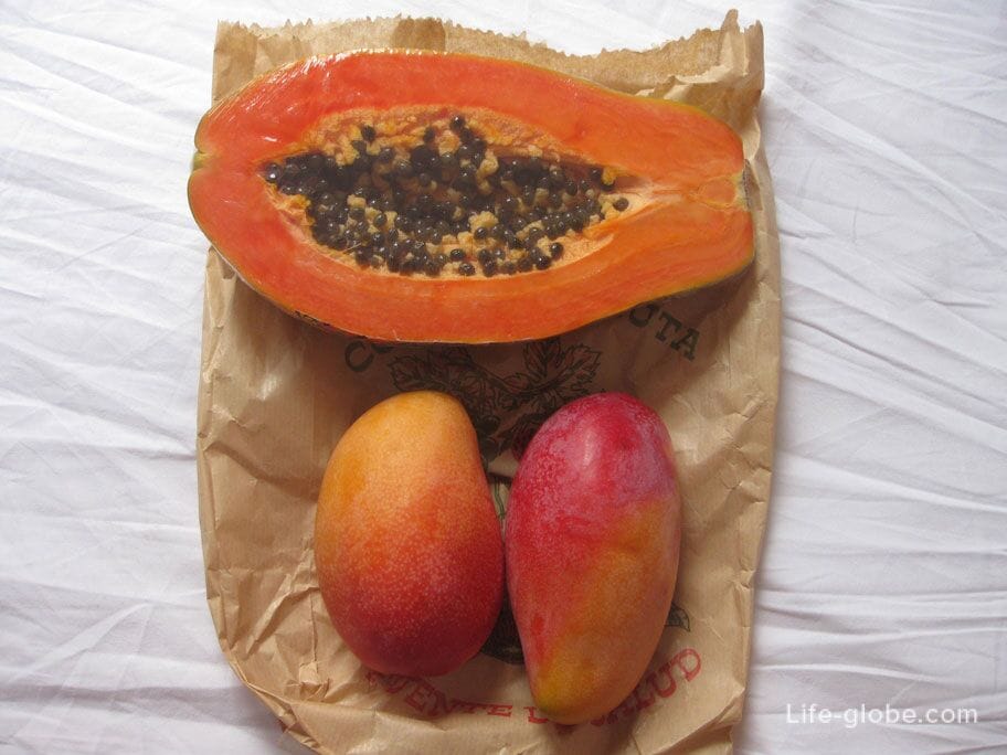 juicy, ripe mango