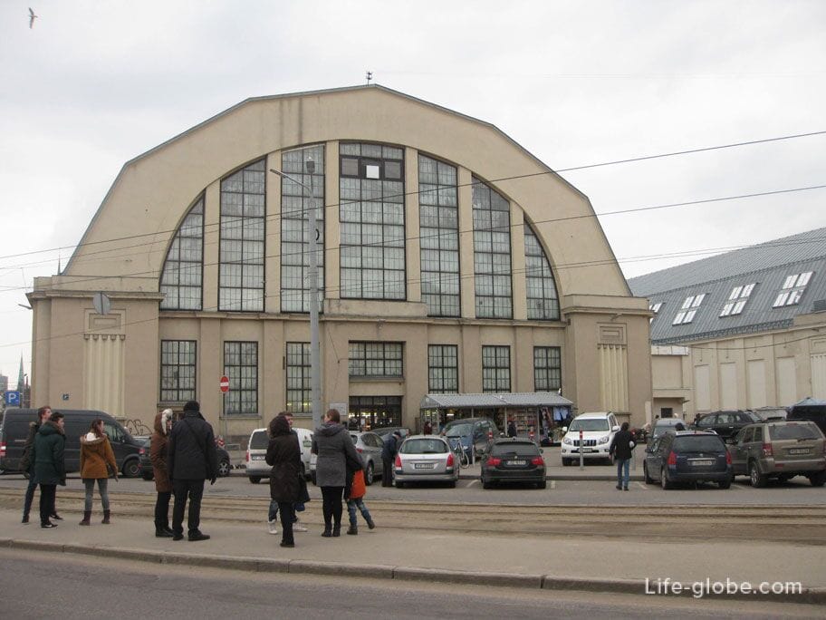 the largest market in Latvia