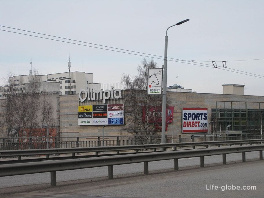 Olimpia Shopping Center in Riga