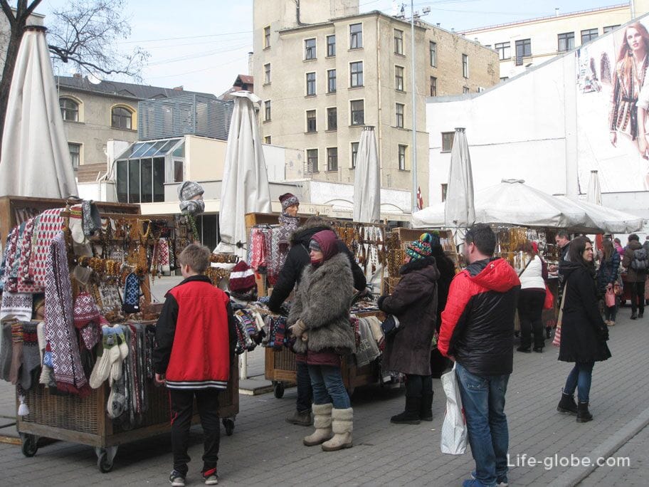 shopping in Riga (Latvia)