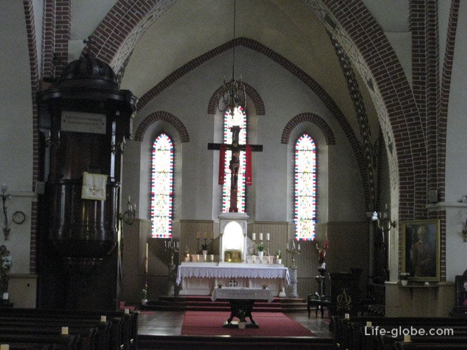 the altar of the Cathedral of St. Iakov in Riga
