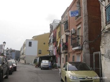 Old town of Alicante - Santa Cruz